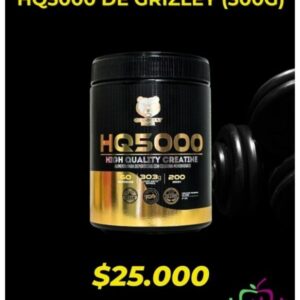 CREATINA MONOHIDRATO HQ5000 DE GRIZLEY (300G)