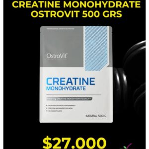 CREATINA MONOHIDRATO (500G) -OSTROVIT
